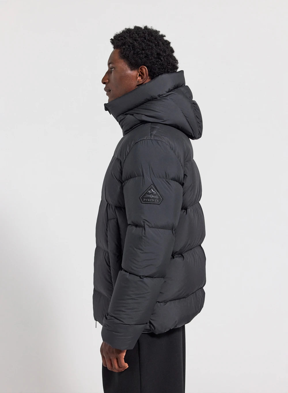 Doudoune made in France Pyrenex Barry mat noire
