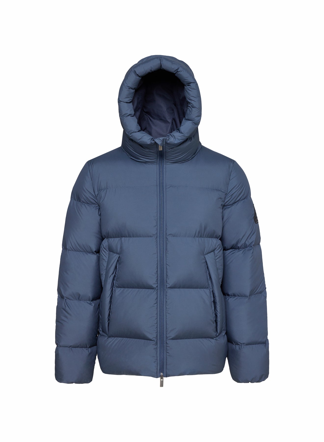 Made-in-France-Daunenjacke Pyrenex Barry Matt Dunkelblau