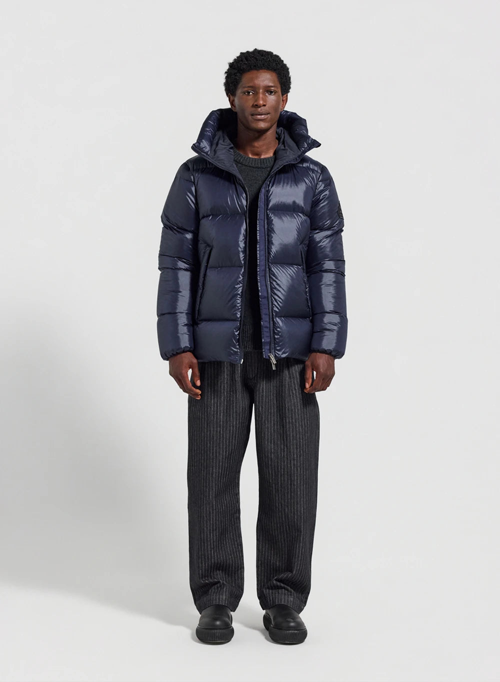Daunenjacke made in France Pyrenex Barry 2 marineblau