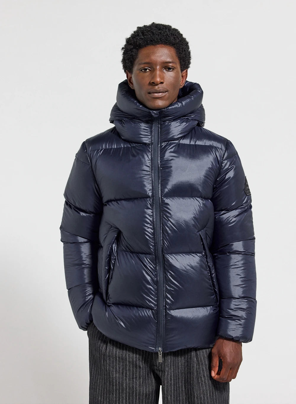 Daunenjacke made in France Pyrenex Barry 2 marineblau