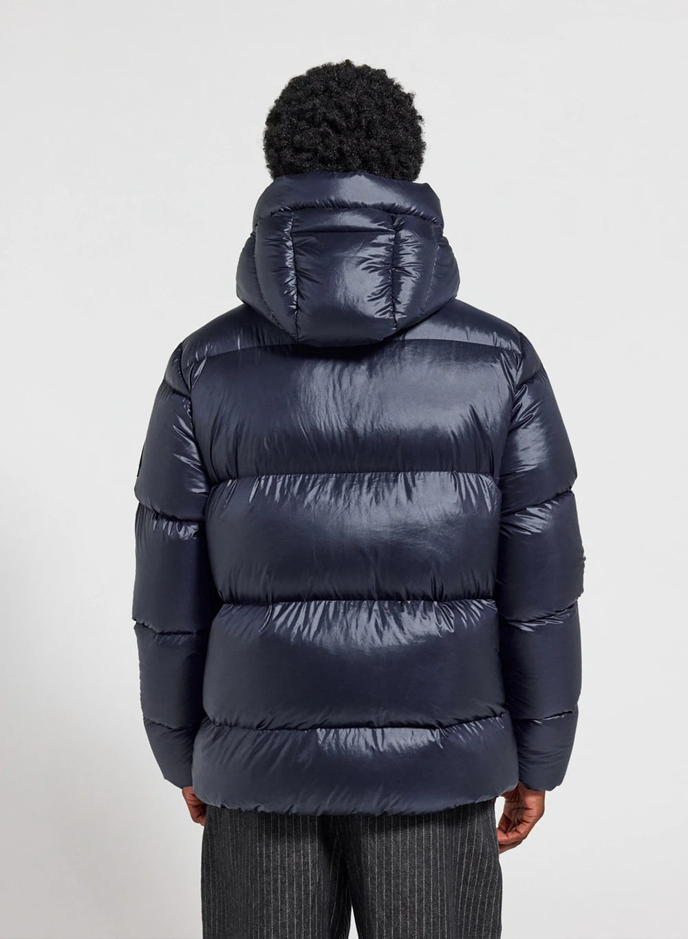 Daunenjacke Made in France Pyrenex Barry 2 Marineblau-4