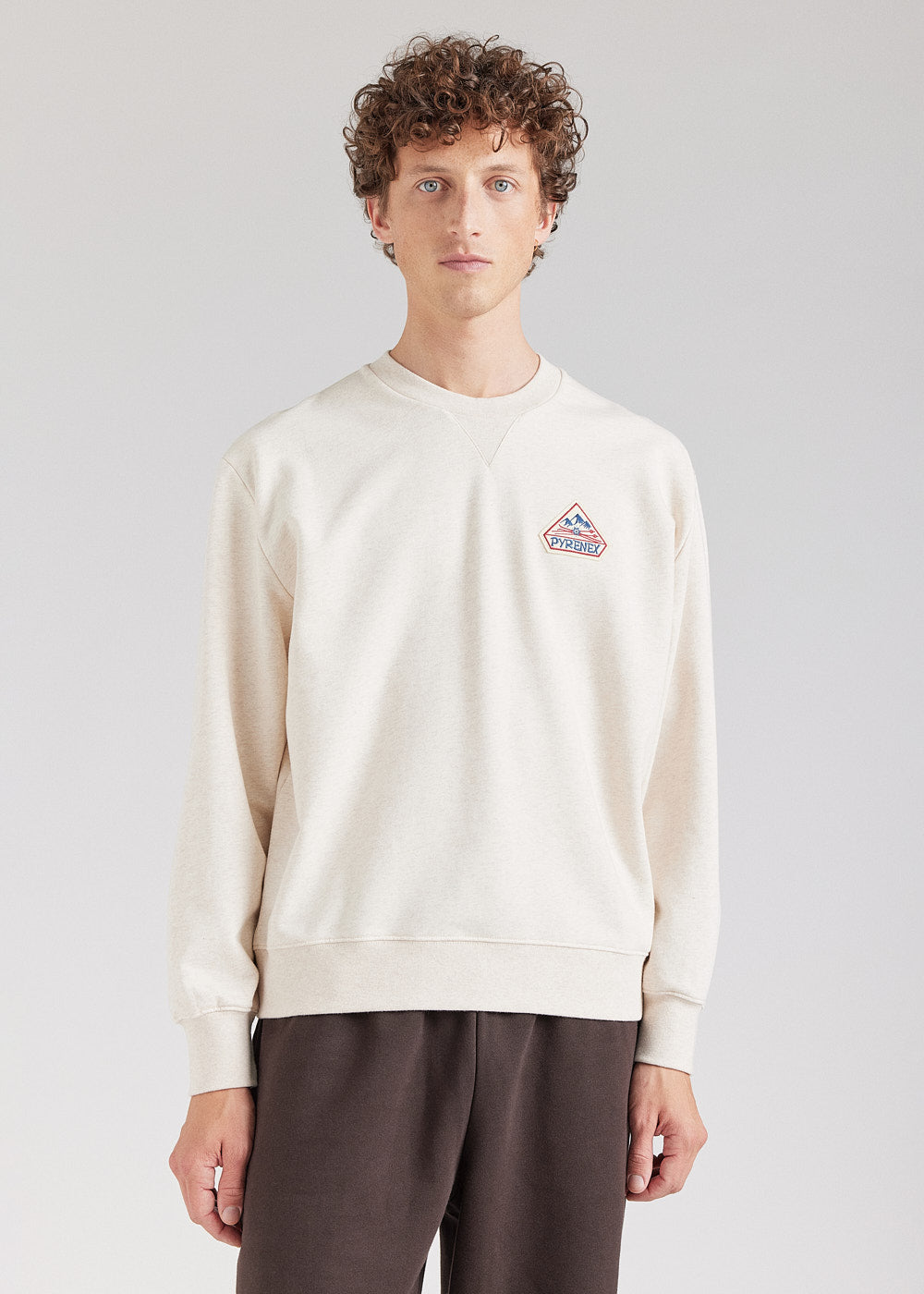 pullover homme phase blanc