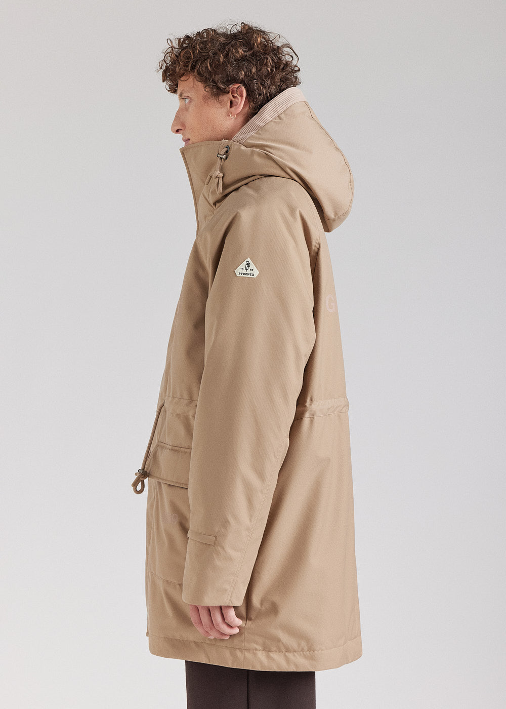 Pyrenex x Supakitch PRK Men's Winter Parka Light Taupe-3