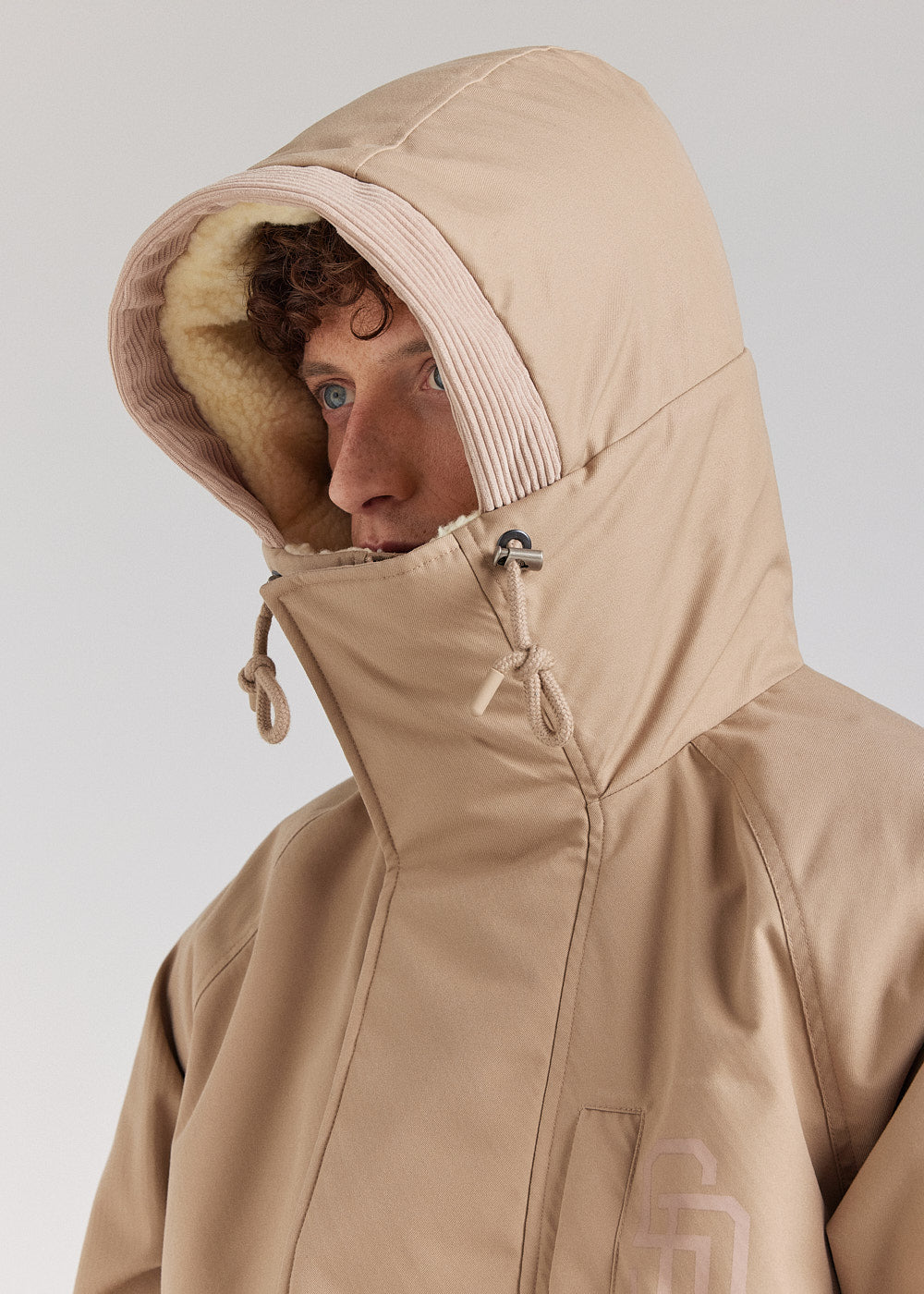 parka homme beige PRK Supakitch