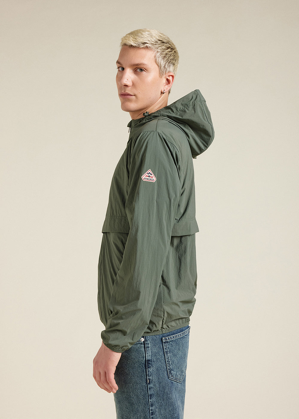 Ridge unisex windbreaker jungle