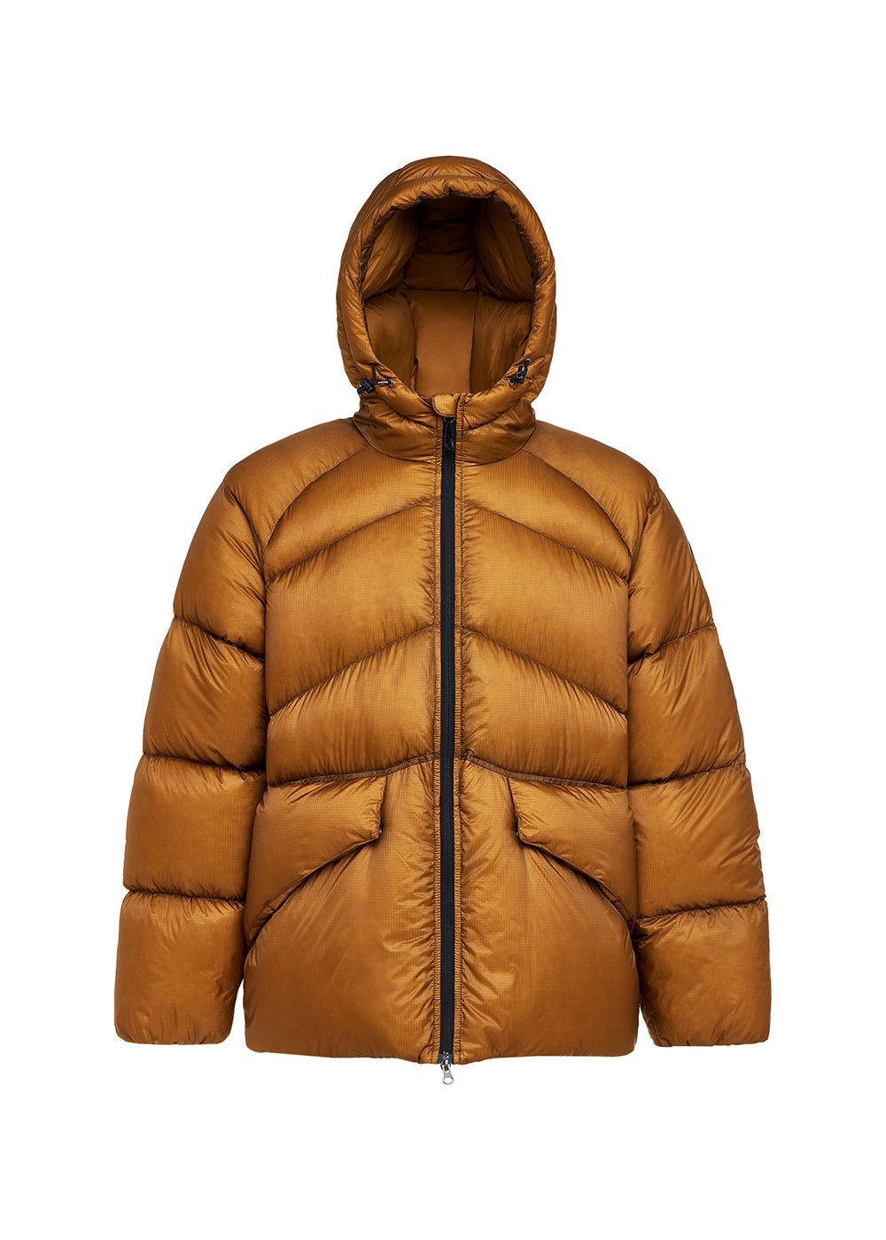 Pyrenex Stellar Bronze Men's Hooded Technical Down Jacket-6