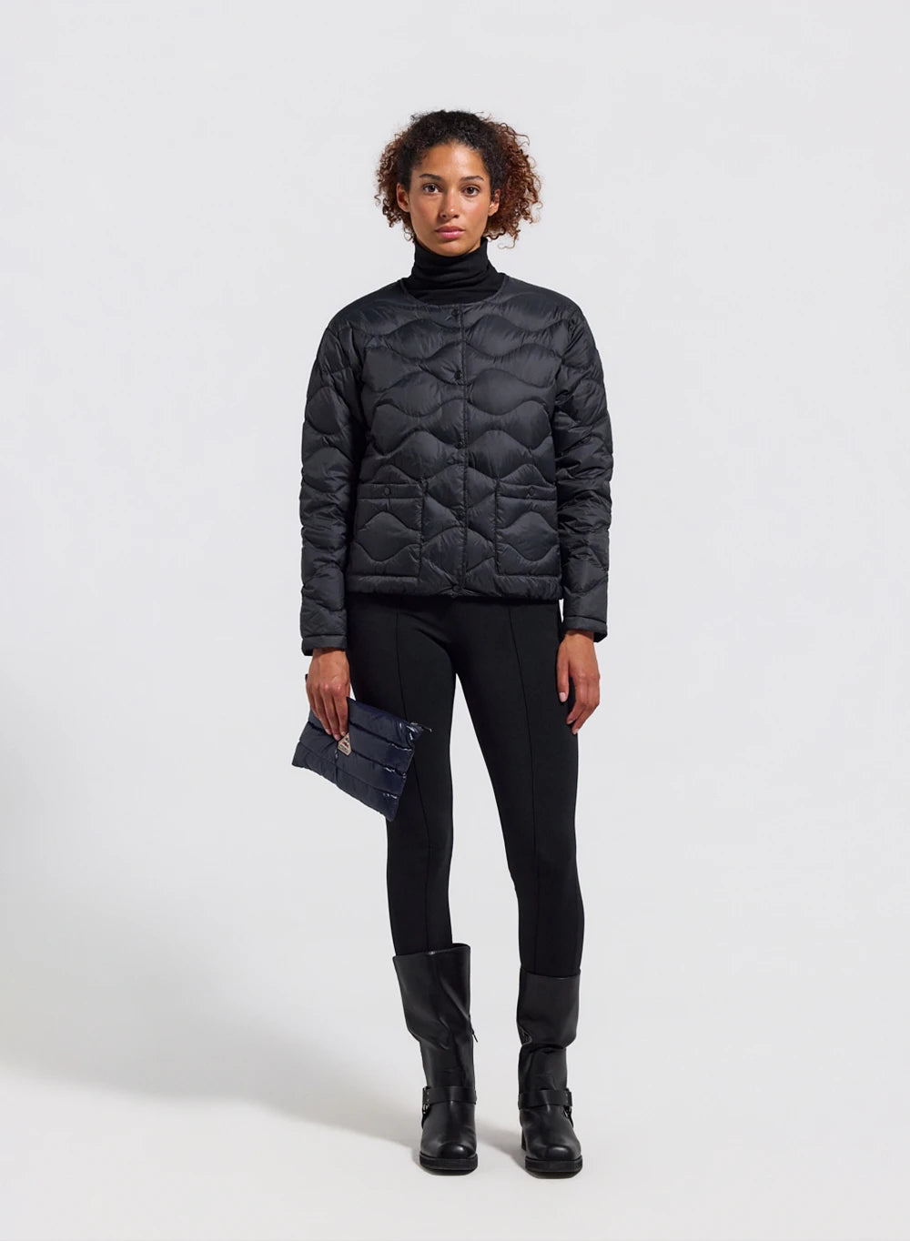 Pyrenex Orite Vest ultra-lightweight women's jacket in black-2