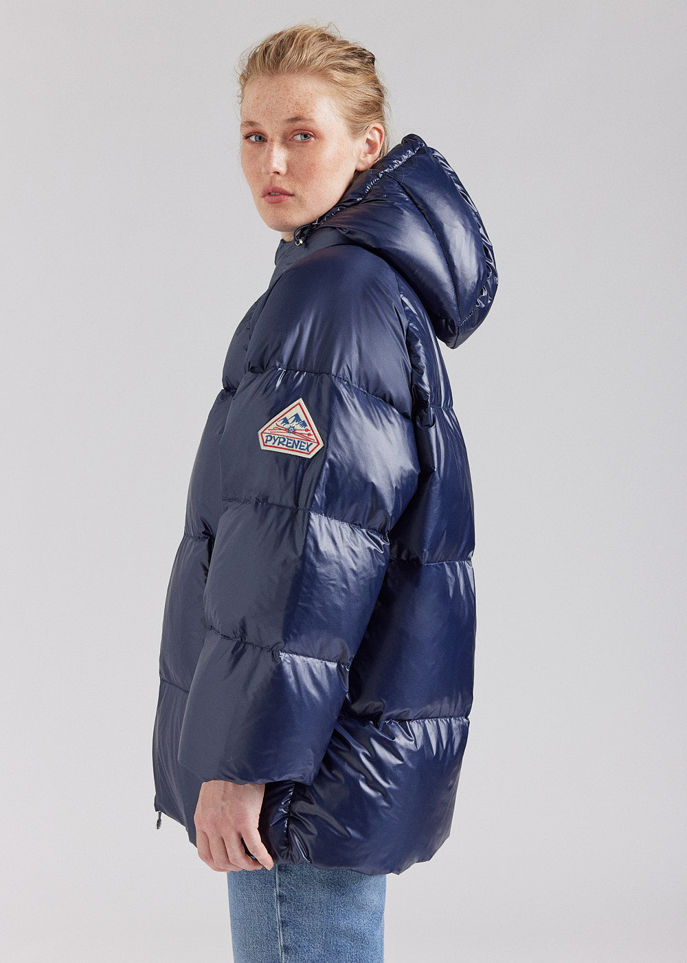 Pyrenex Sten Amiral Unisex-Daunenjacke mit Kapuze-7