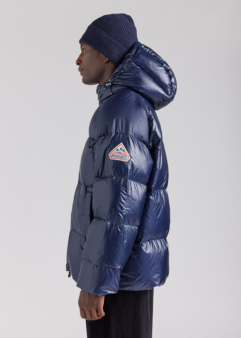 Pyrenex Sten hooded unisex down jacket amiral-6