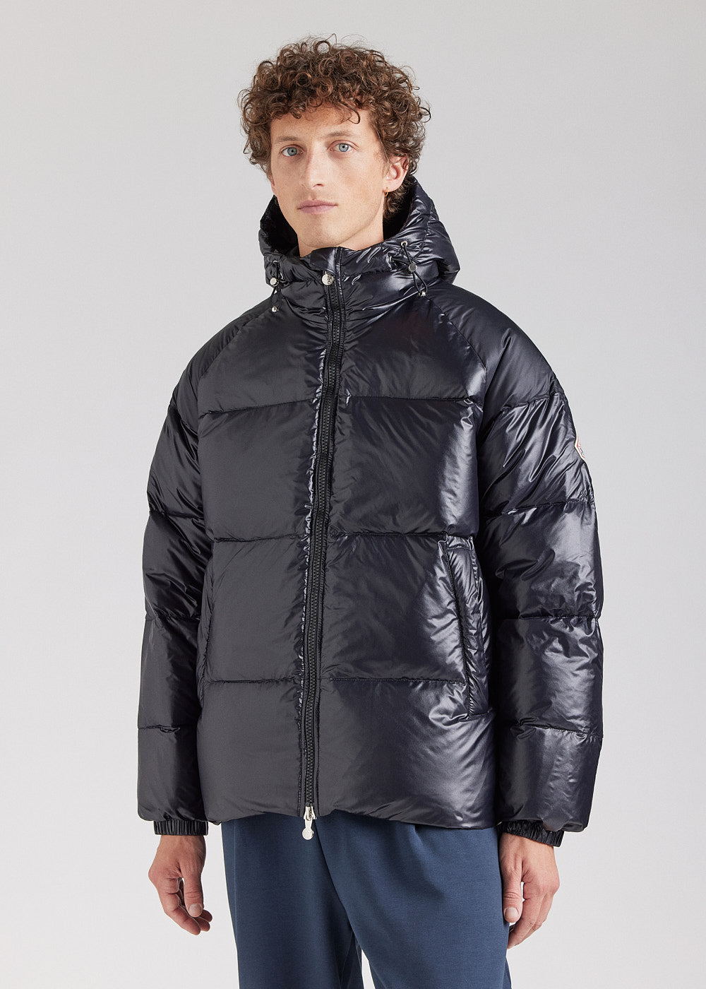 Pyrenex Sten schwarze Unisex-Daunenjacke mit Kapuze-4