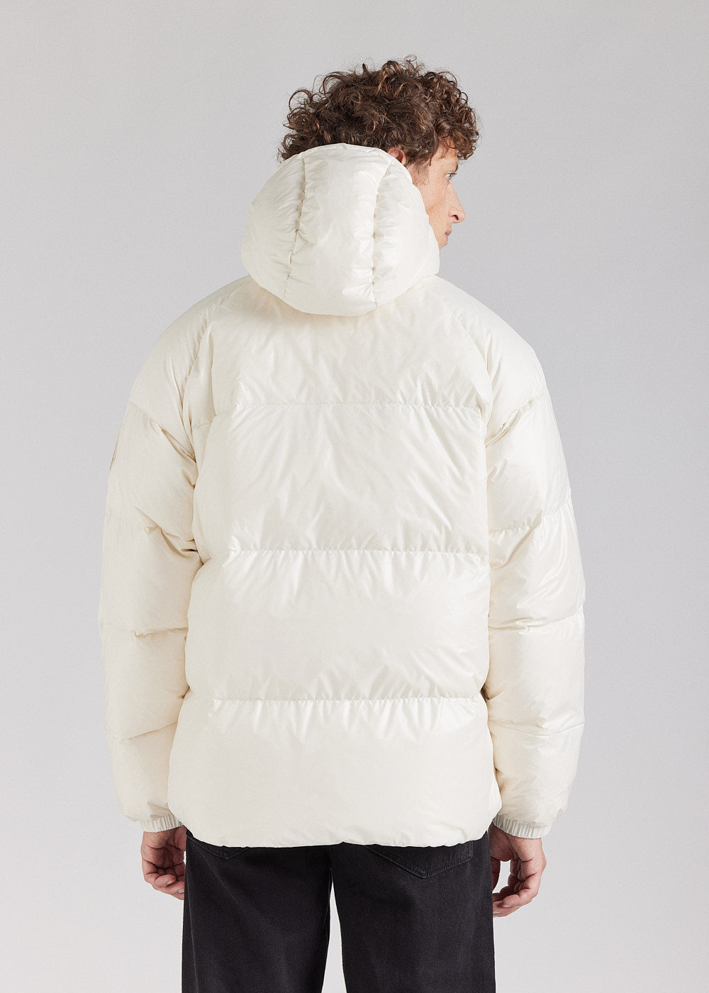 Pyrenex Sten Chalk Unisex Hooded Down Jacket-8