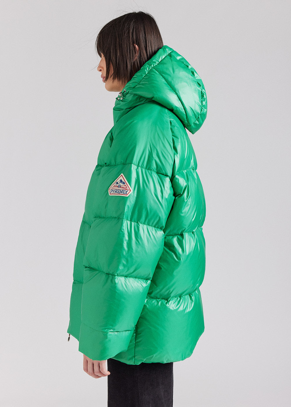 Unisex-Daunenjacke mit Kapuze Pyrenex Sten Green-6