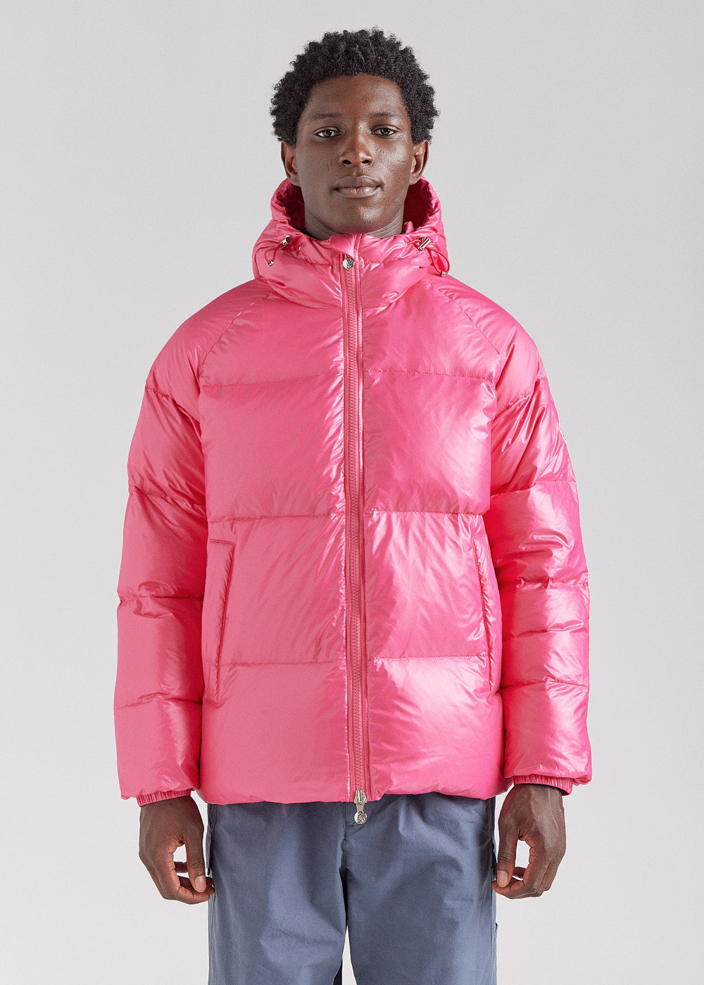 Unisex-Daunenjacke mit Kapuze Pyrenex Sten Rose-2