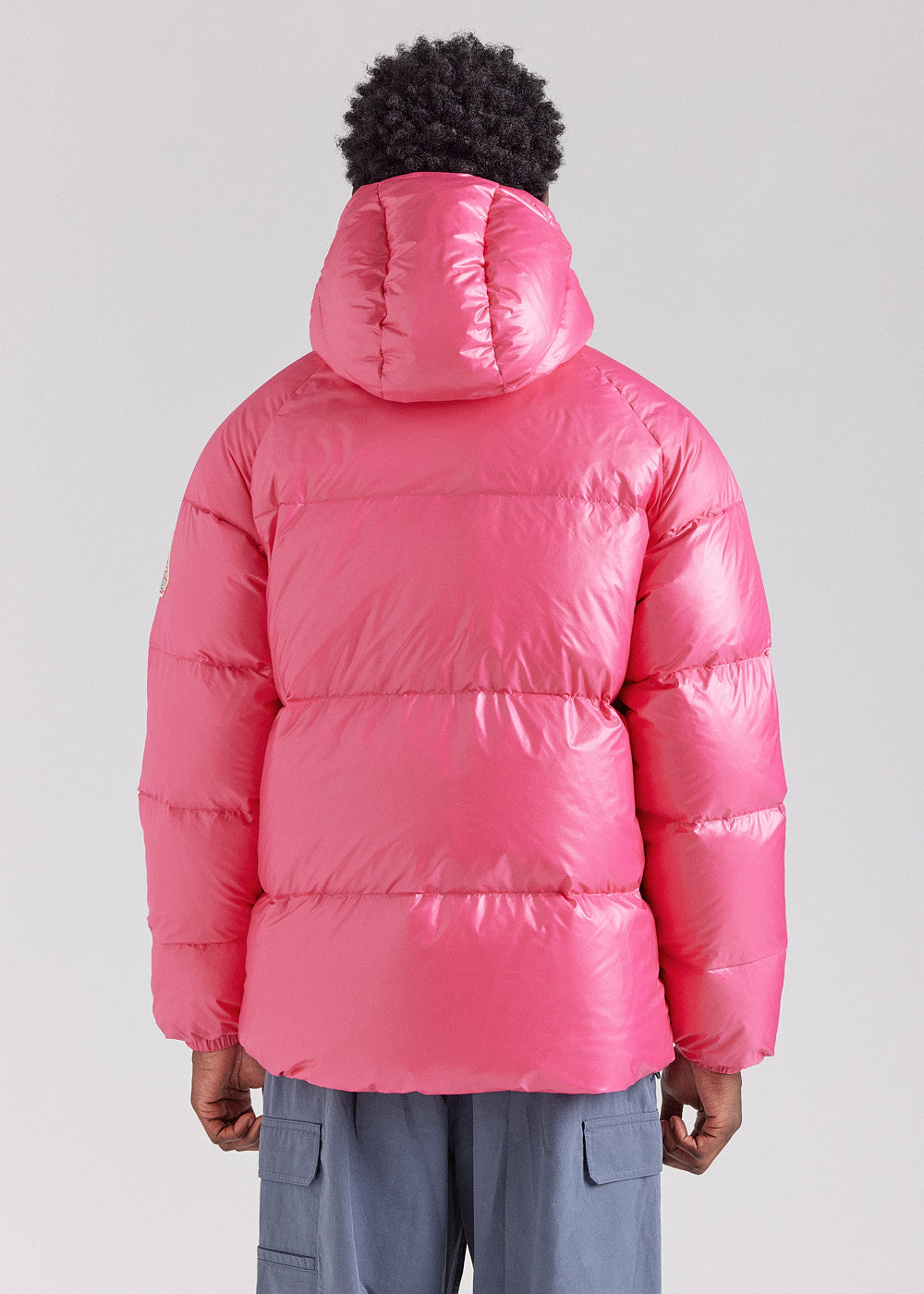 Unisex-Daunenjacke mit Kapuze Pyrenex Sten Rose-8