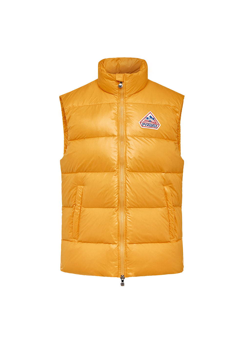 Pyrenex John yellow unisex sleeveless down jacket-7