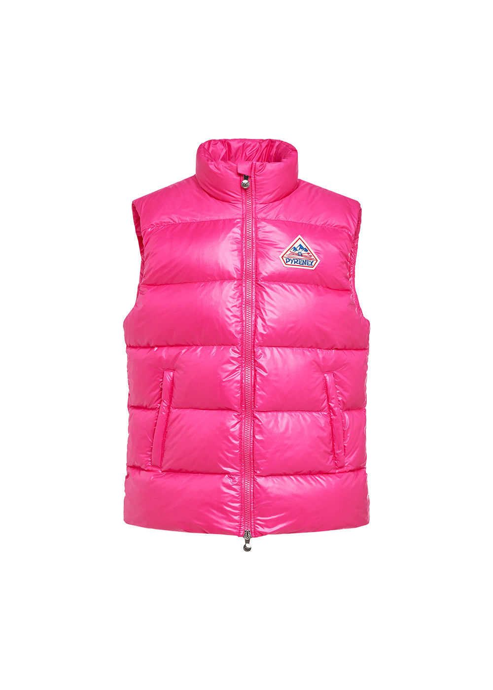 Pyrenex John Unisex ärmellose Daunenjacke rosa-7