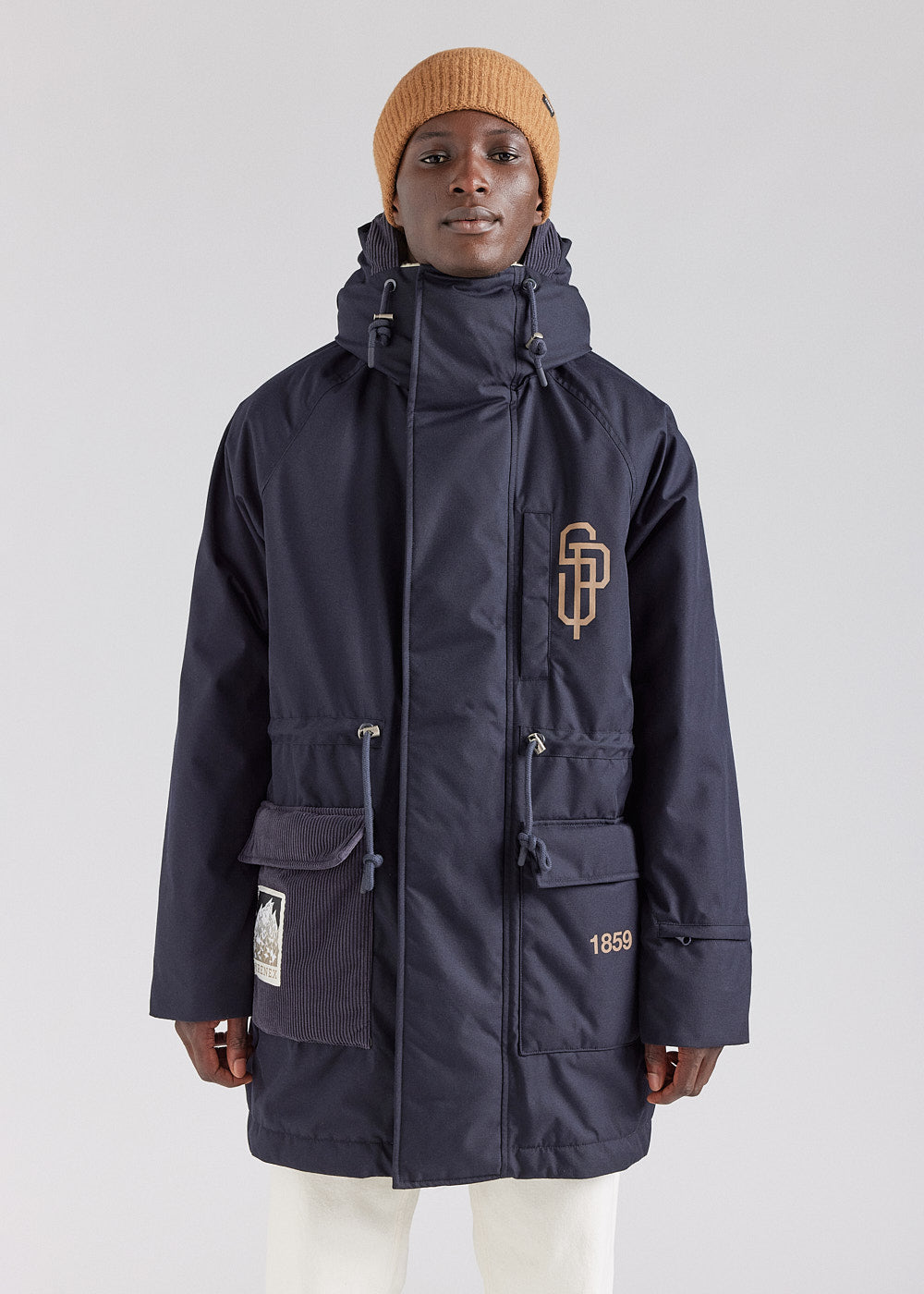 Pyrenex x Supakitch PRK Deep Ink men's winter parka-1