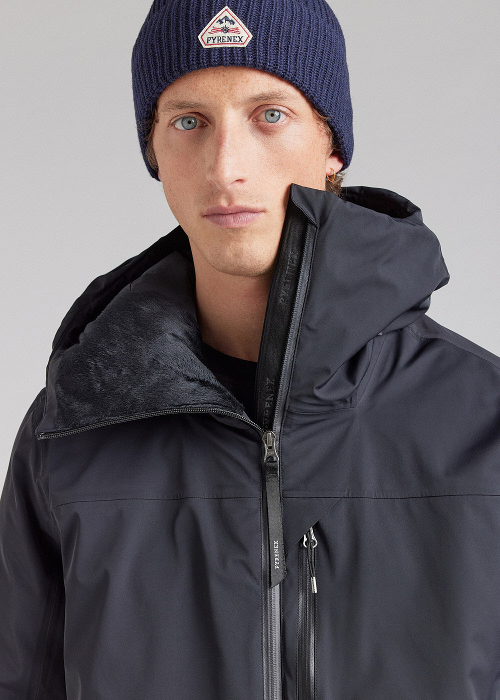 Pyrenex Gravity 2 wasserdichter Parka für Herren aus schwarzen Naturdaunen-3