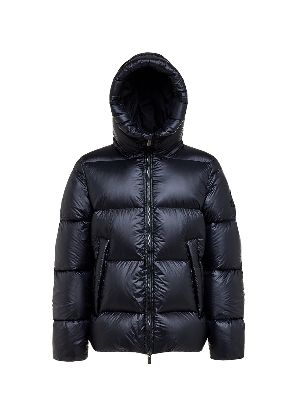 Unisex-Daunenjacke, hergestellt in Frankreich, Pyrenex Barry 2 schwarz-11