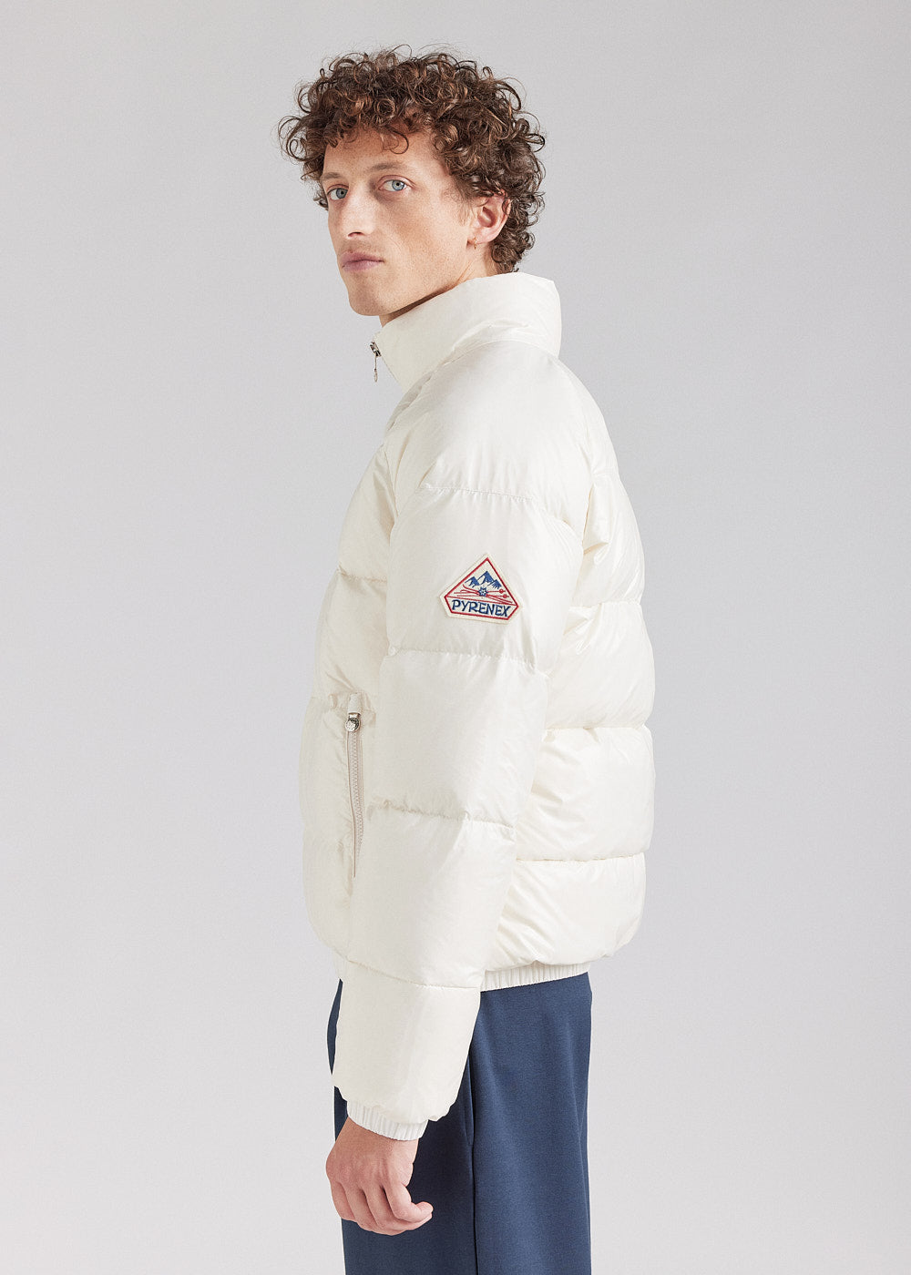 Pyrenex Vintage Mythic Unisex-Kreide-Daunenjacke-6