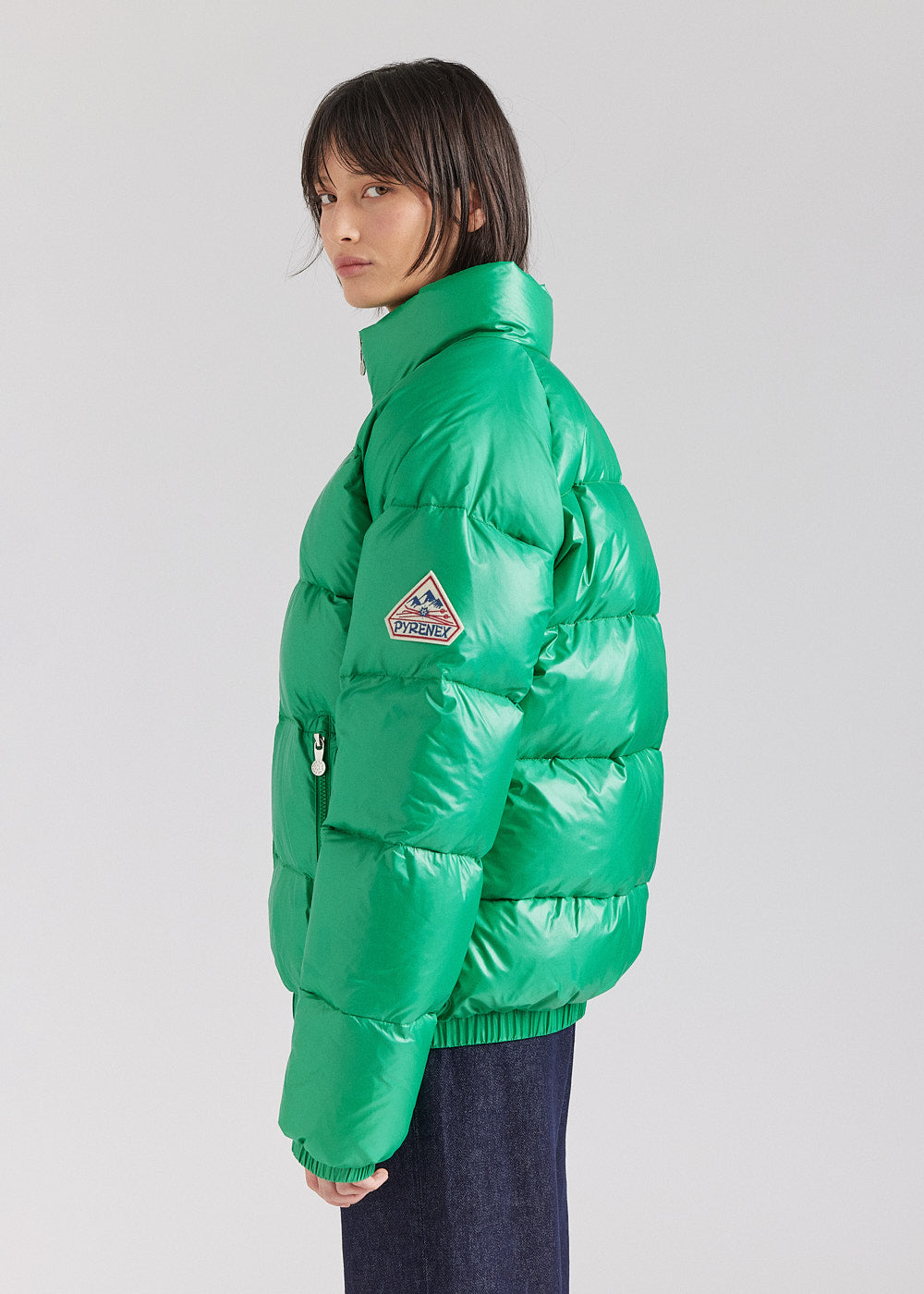 Pyrenex Vintage Mythic Unisex Green Down Jacket-5