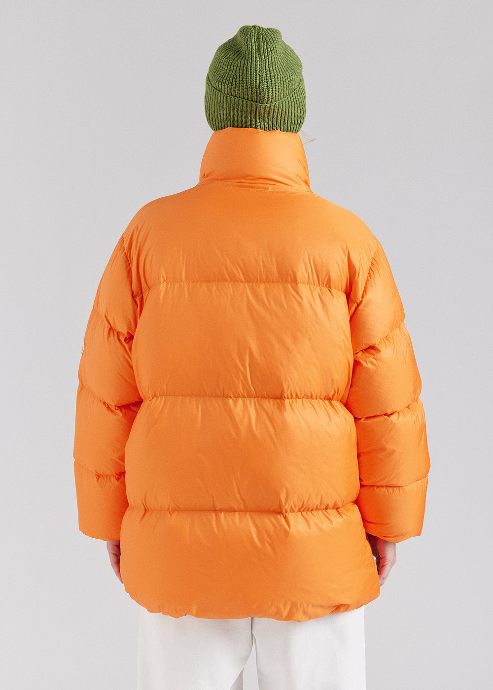 Pyrenex Shift Unisex Down Jacket in Matte Fabric Orange-7