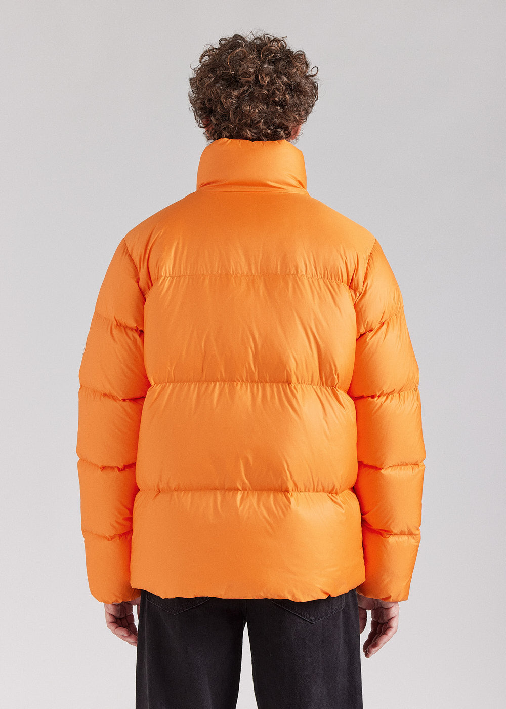 Pyrenex Shift Unisex Down Jacket in Matte Fabric Orange-8