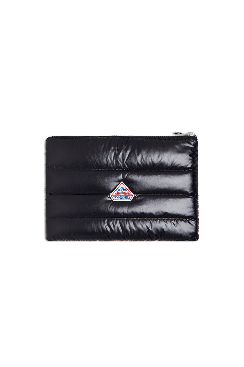 Quilted Pyrenex Down pouch vintage Black-1