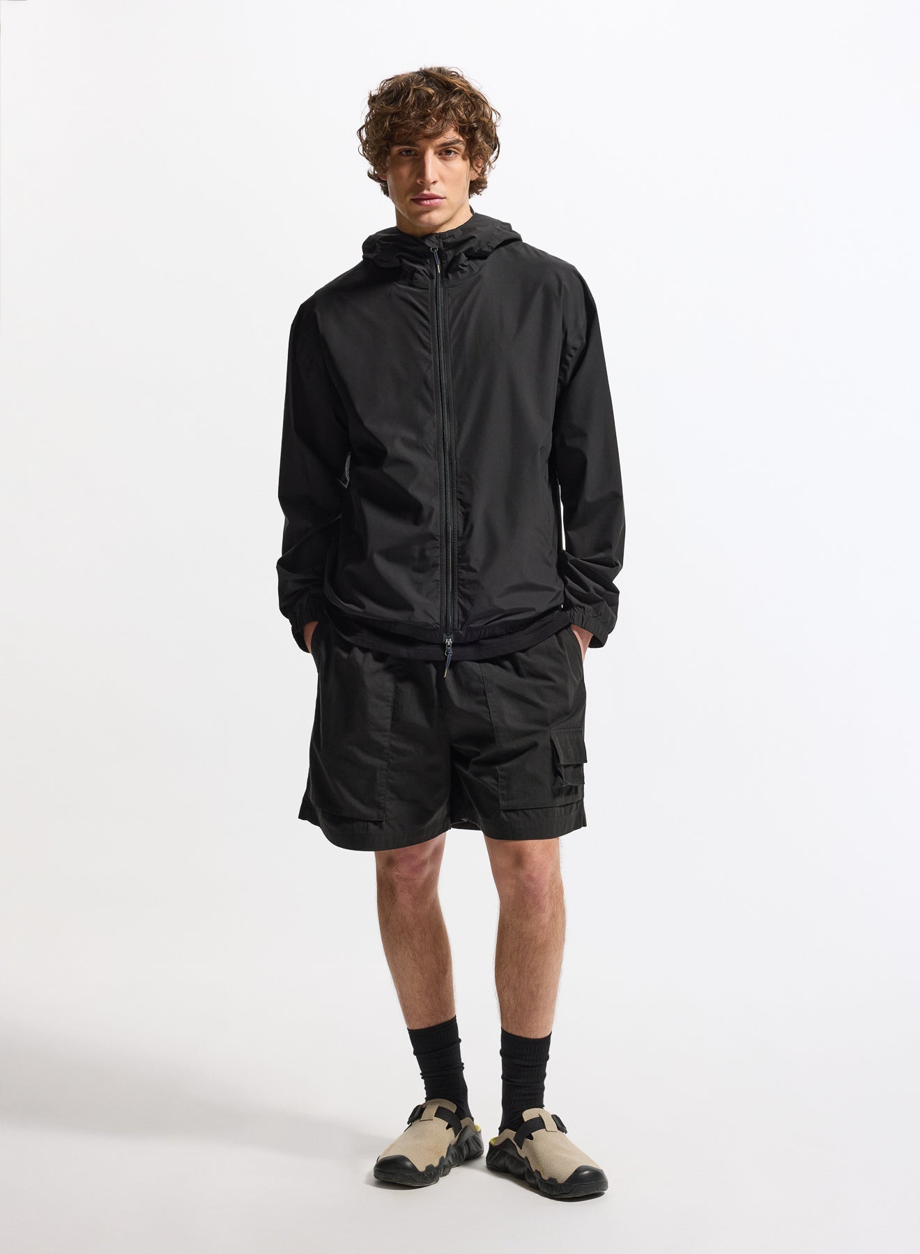Pyrenex Ensure Unisex Waterproof Windbreaker Black-5