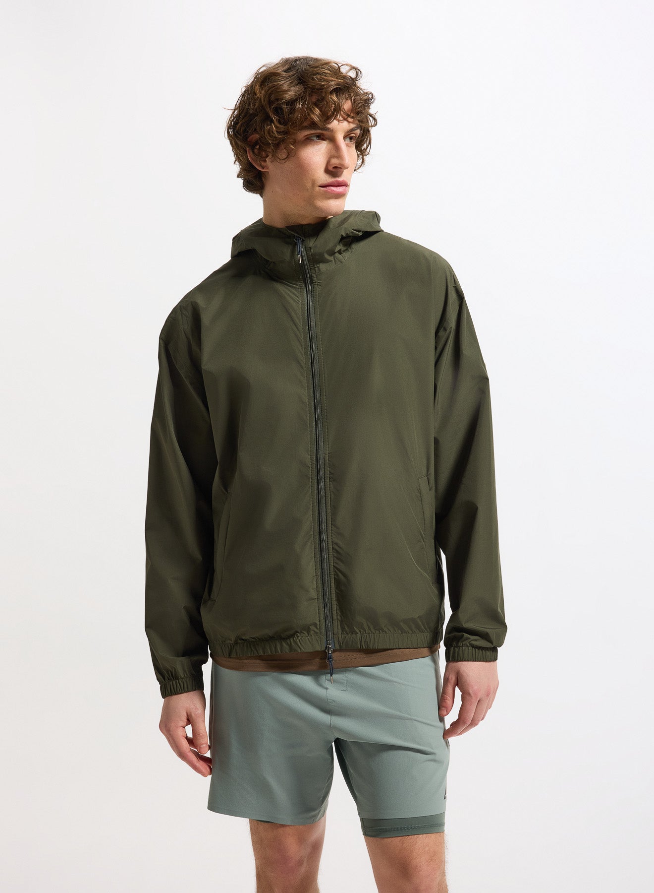 Coupe-vent imperméable homme Pyrenex Ensure khaki