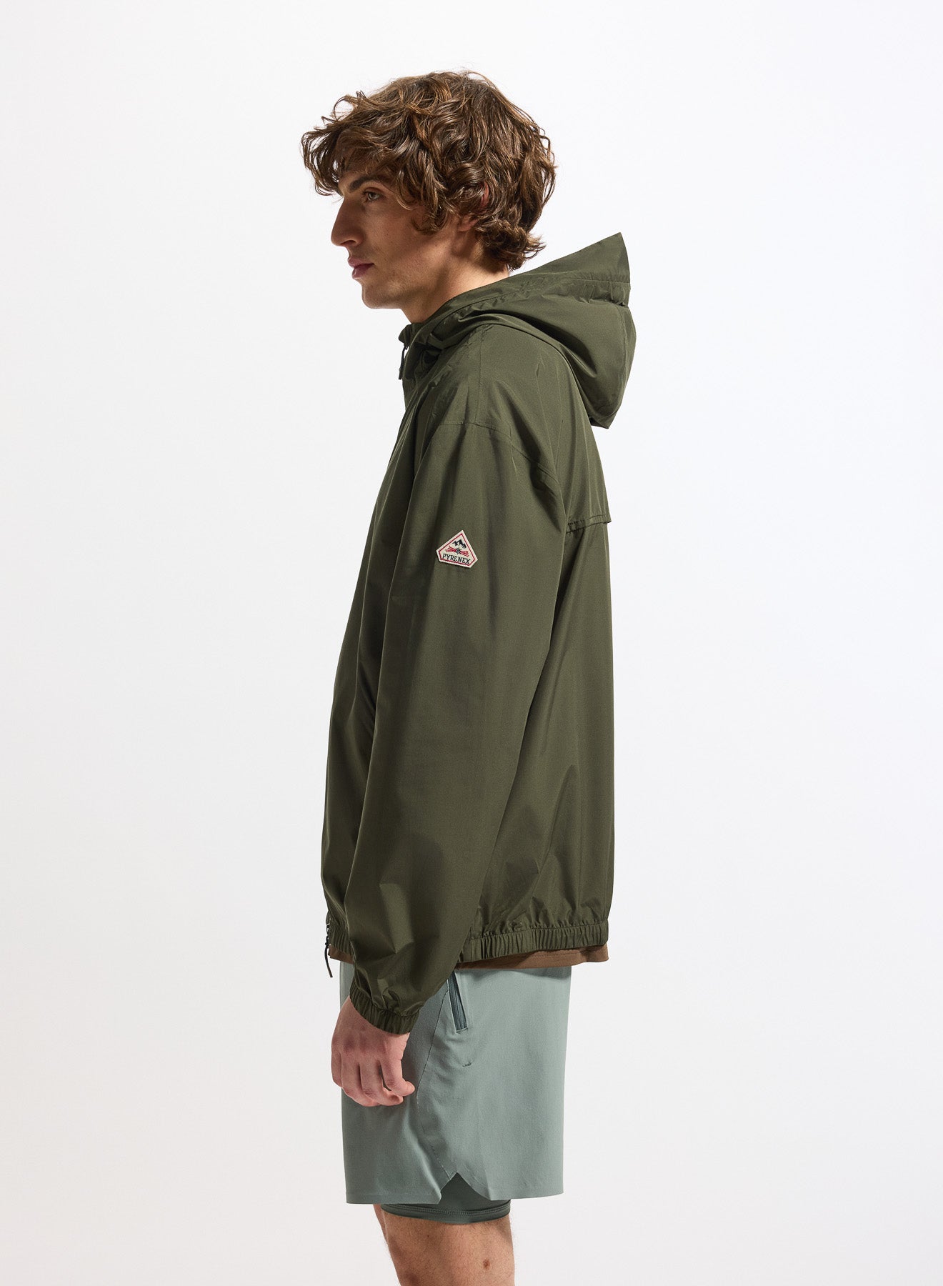 Coupe-vent imperméable homme Pyrenex Ensure khaki