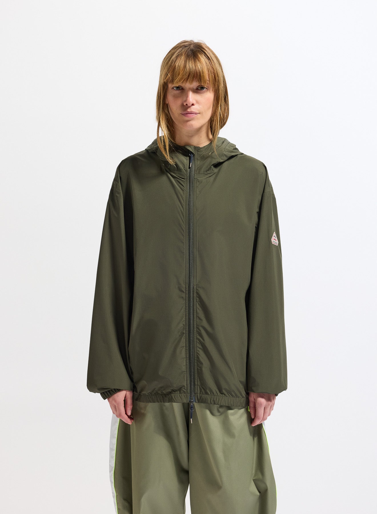 Coupe-vent imperméable unisexe Pyrenex Ensure khaki-2