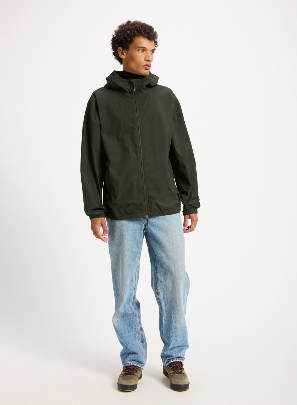 Coupe-vent imperméable unisexe Pyrenex Ensure khaki
