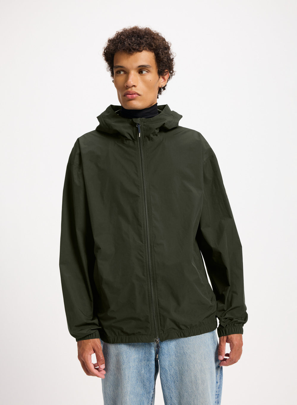 Coupe-vent imperméable unisexe Pyrenex Ensure khaki-1