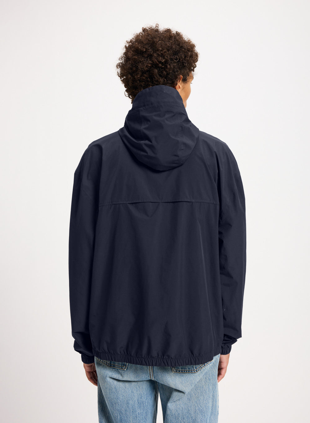 Coupe-vent imperméable unisexe Pyrenex Ensure bleu foncé-4