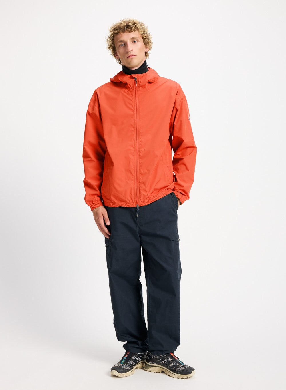 Coupe-vent imperméable unisexe Pyrenex Ensure orange