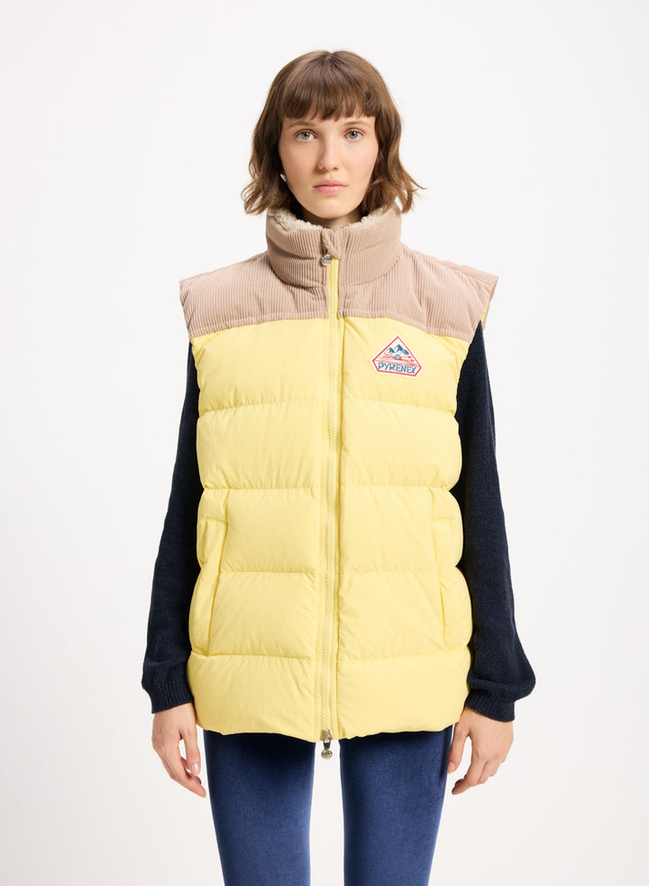 Gilet Sans Manches Pyrenex En Duvet Pour Femme - Taille XS, Noir, Occasion Très Bon état