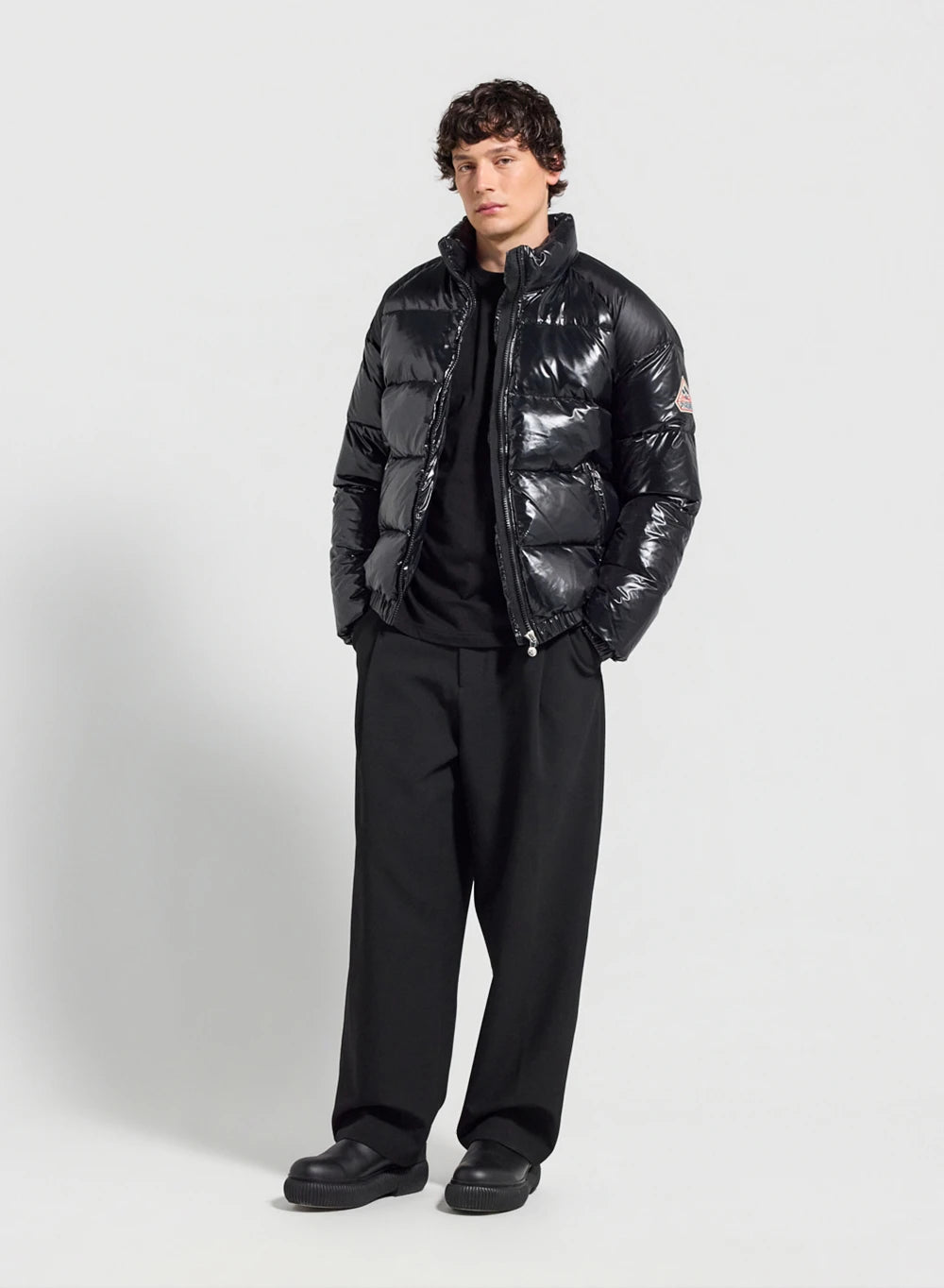 Unisex-Daunenjacke Pyrenex Vintage Mythic Schwarz-3