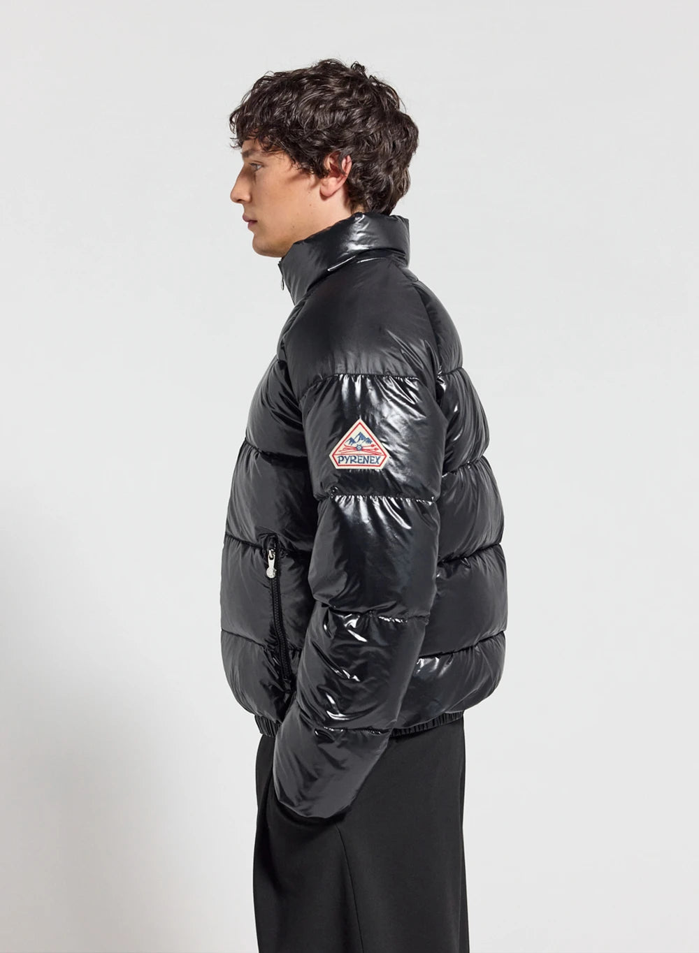 Unisex-Daunenjacke Pyrenex Vintage Mythic Schwarz-5