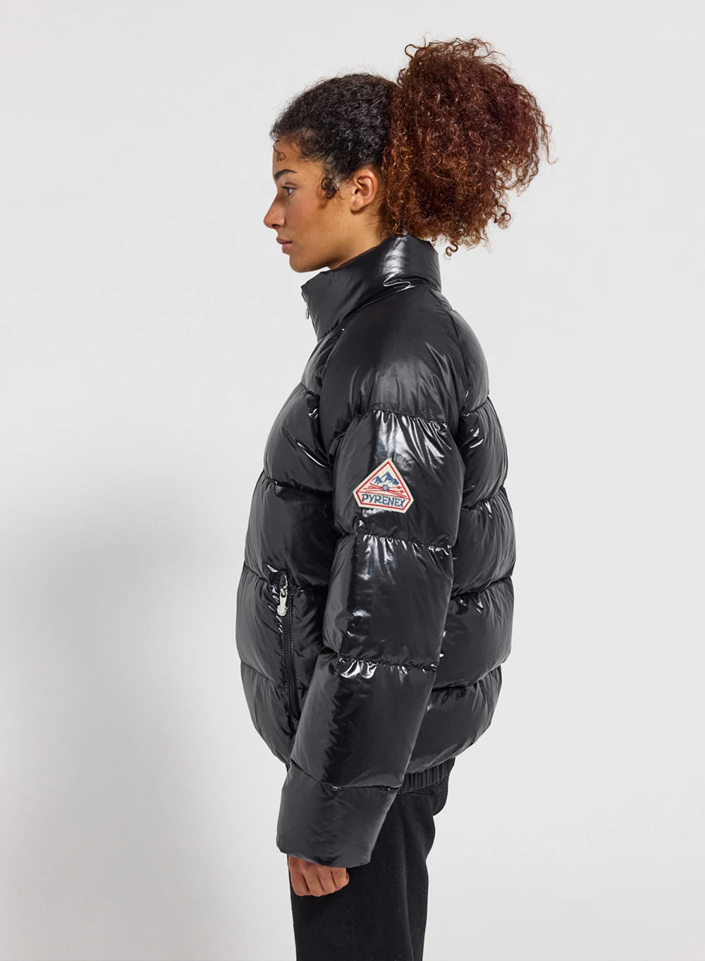 Unisex-Daunenjacke Pyrenex Vintage Mythic Schwarz-6