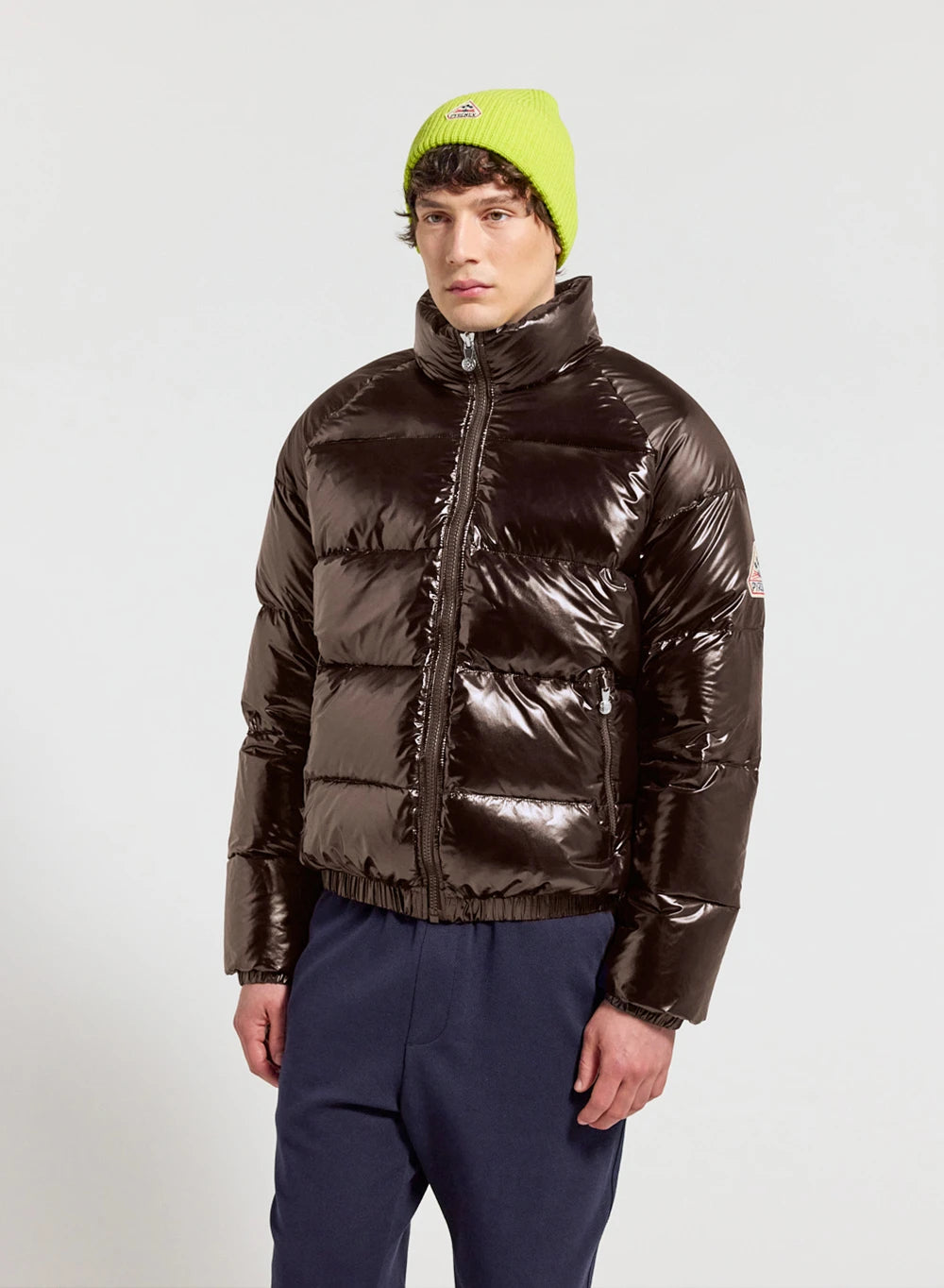 Pyrenex Vintage Mythic unisex brown down jacket-1