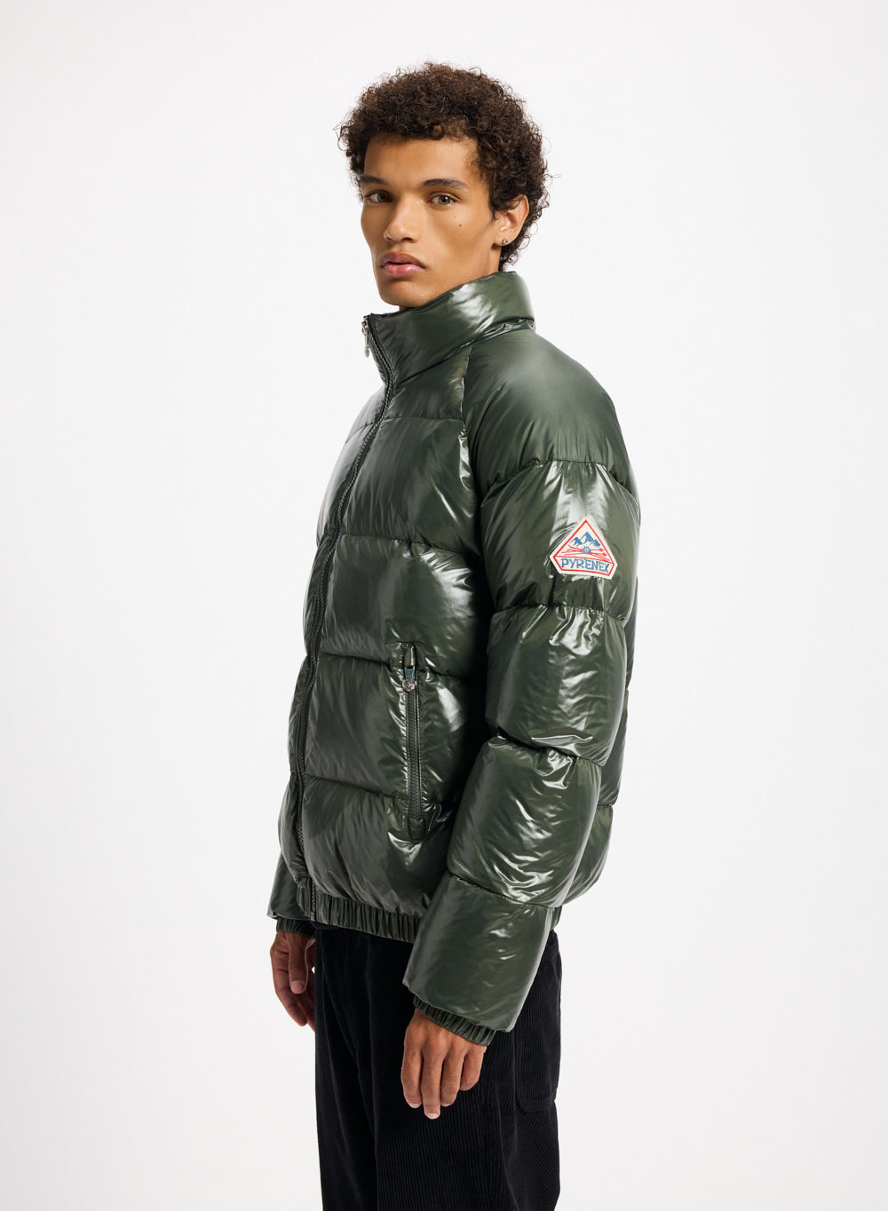 Vintage unisex shiny down jacket Mythic Pyrenex