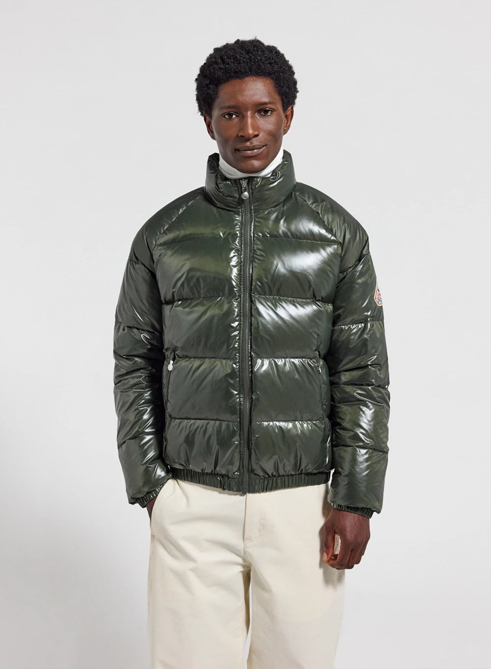Pyrenex Vintage Mythic unisex down jacket deep-khaki-1