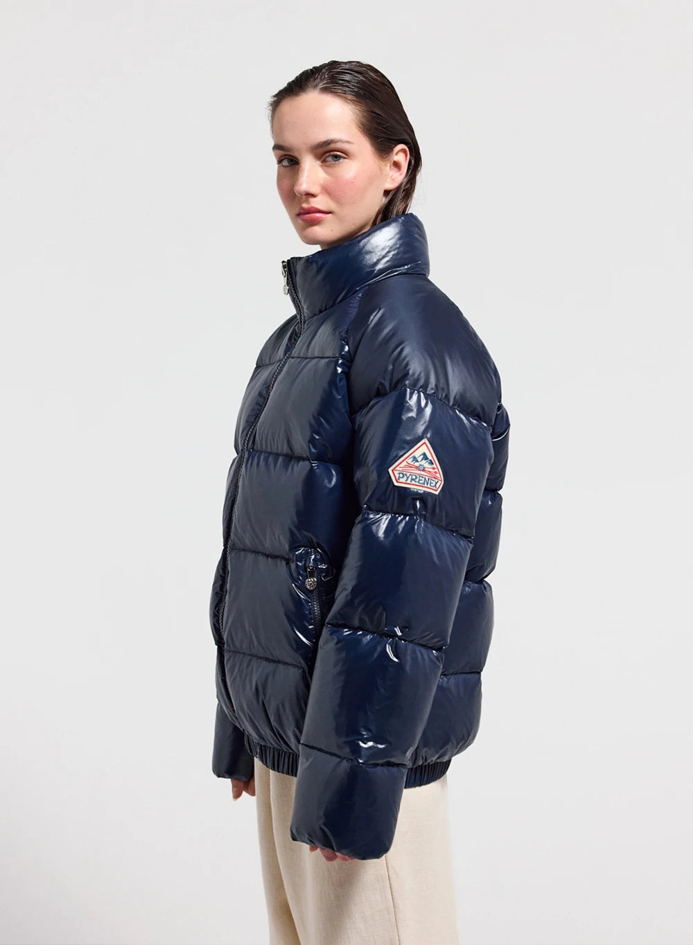 Pyrenex Vintage Mythic unisex Daunenjacke marineblau-6