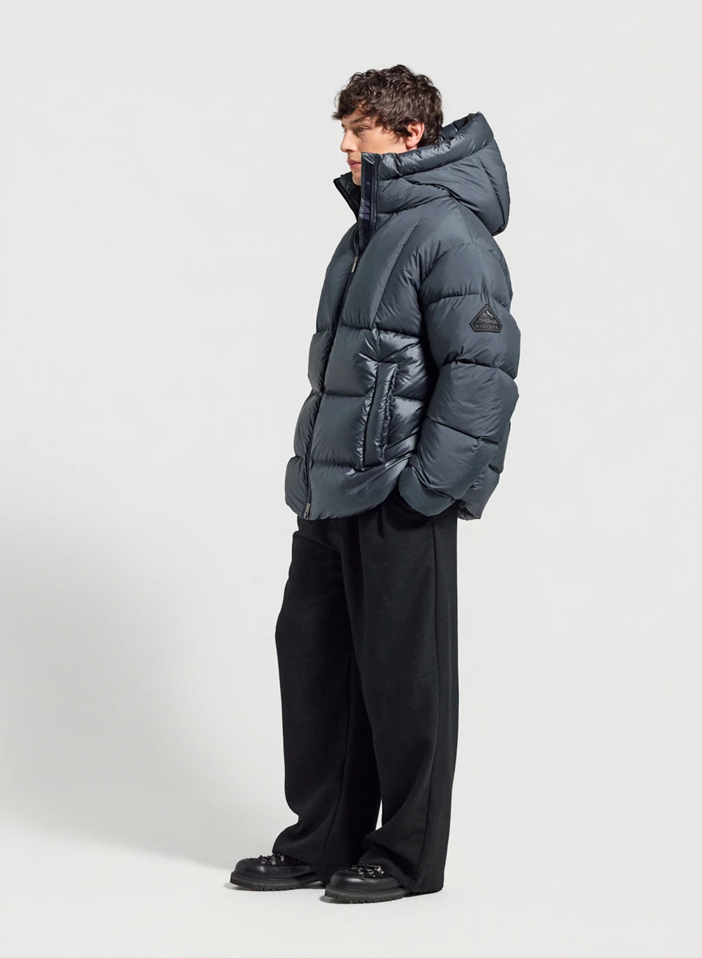 Doudoune pour homme made in Saint-Sever Pyrenex Eneko bleu foncé