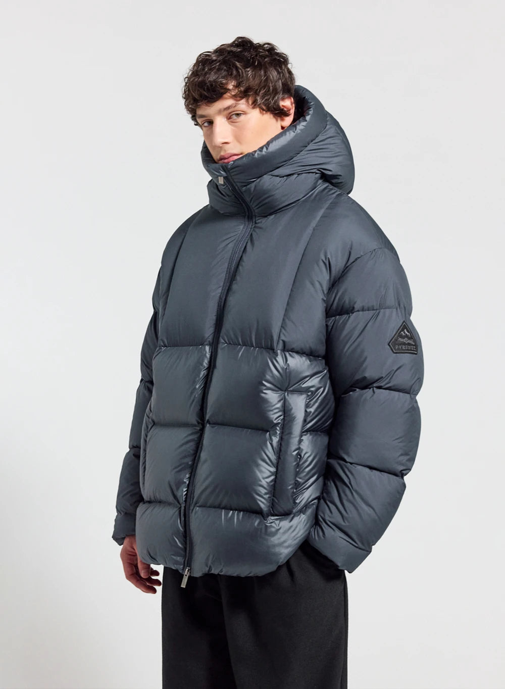 Doudoune pour homme made in Saint-Sever Pyrenex Eneko bleu foncé