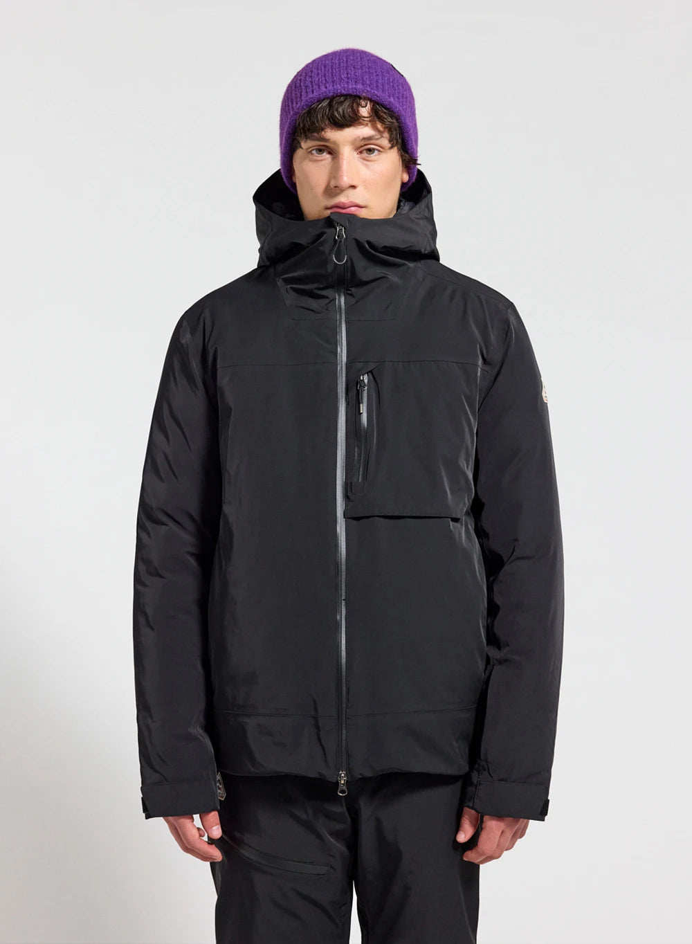 Veste parka imperméable homme Pyrenex Gravity 2 en duvet naturel noire