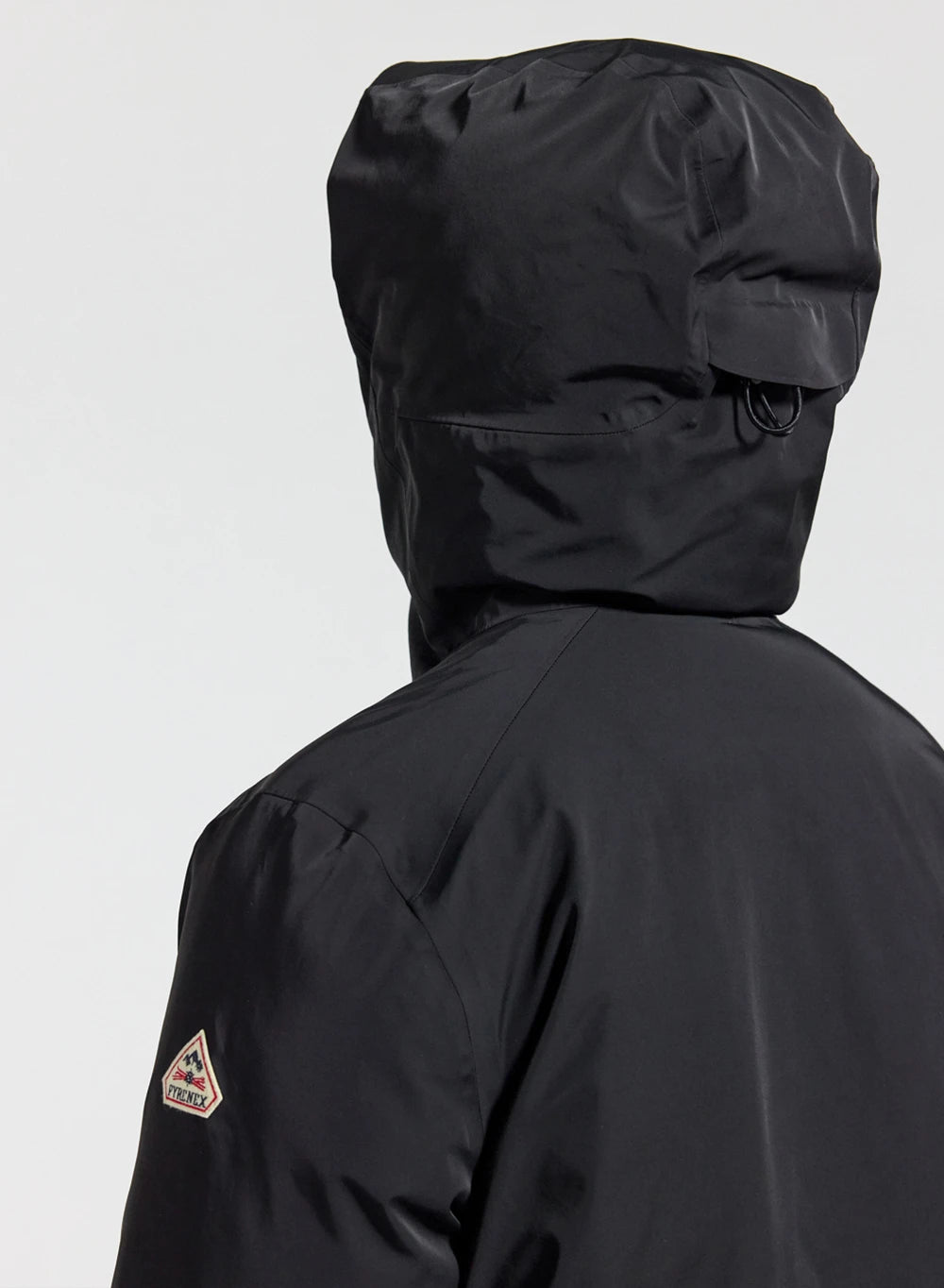 Veste parka imperméable homme Pyrenex Gravity 2 en duvet naturel noire