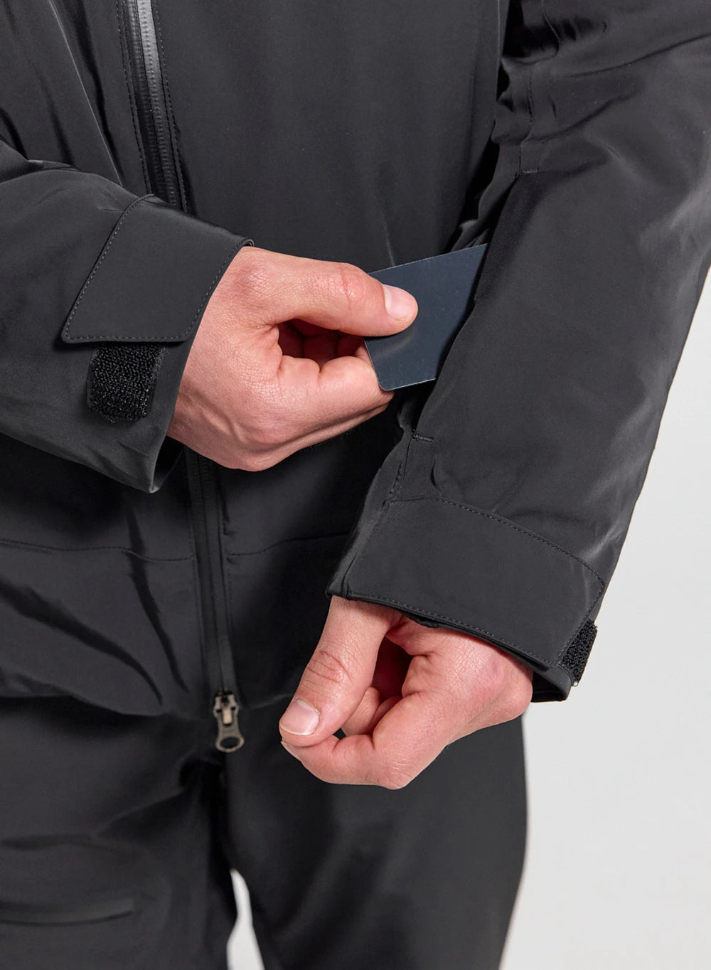 Veste parka imperméable homme Pyrenex Gravity 2 en duvet naturel noire-8