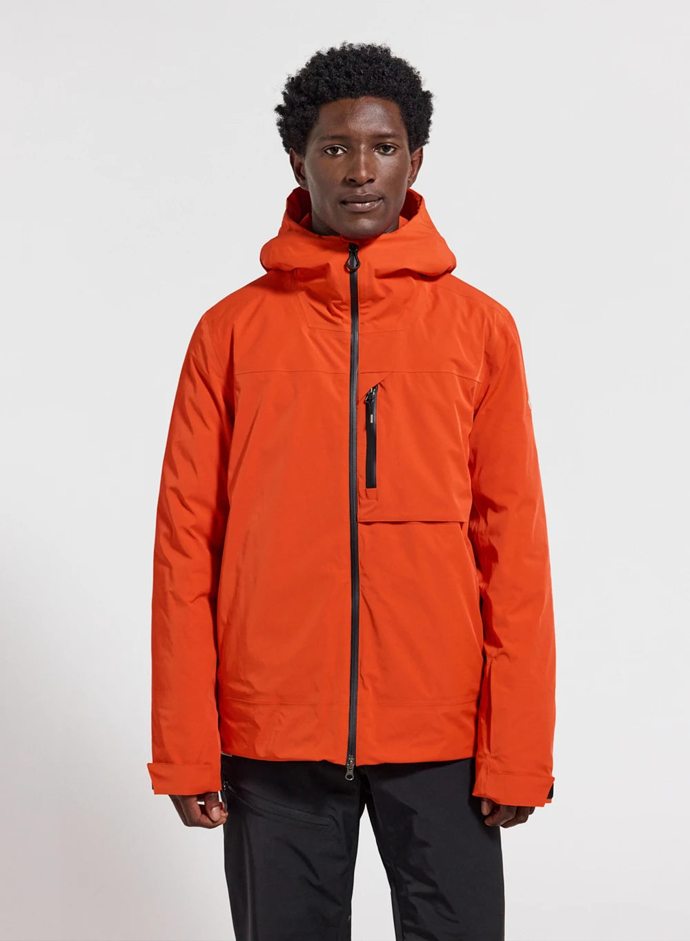 Pyrenex Gravity 2 Men's Waterproof Parka Jacket in Natural Down orange-1